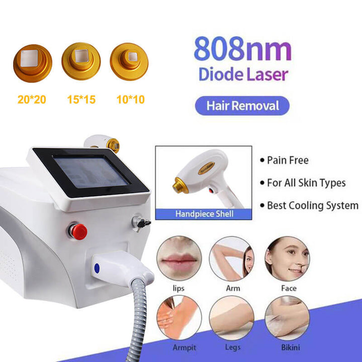 755nm/1064nm/808nm Diode Laser Hair Removal Depilacion Laser Machine Skin Rejuvenation