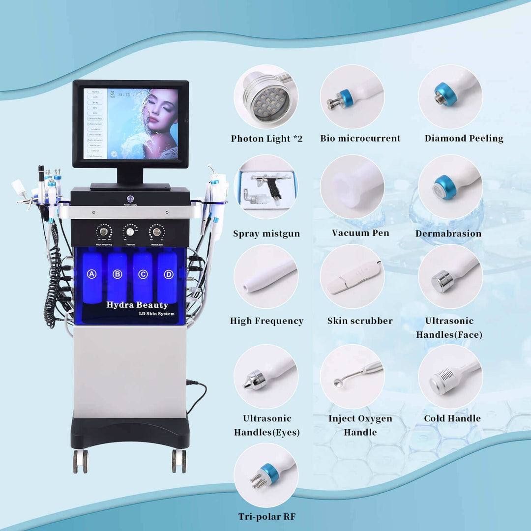 14 in 1 hydra beauty machine