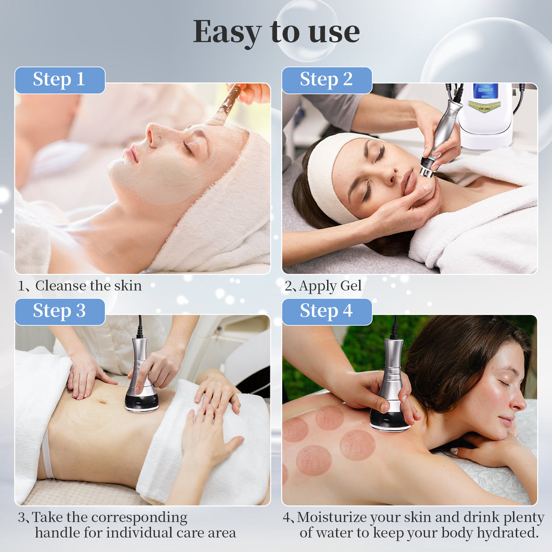 4 in1 Fat Burning Cellulite Massager Ultrasonic Cavitation Body Slimming Machine