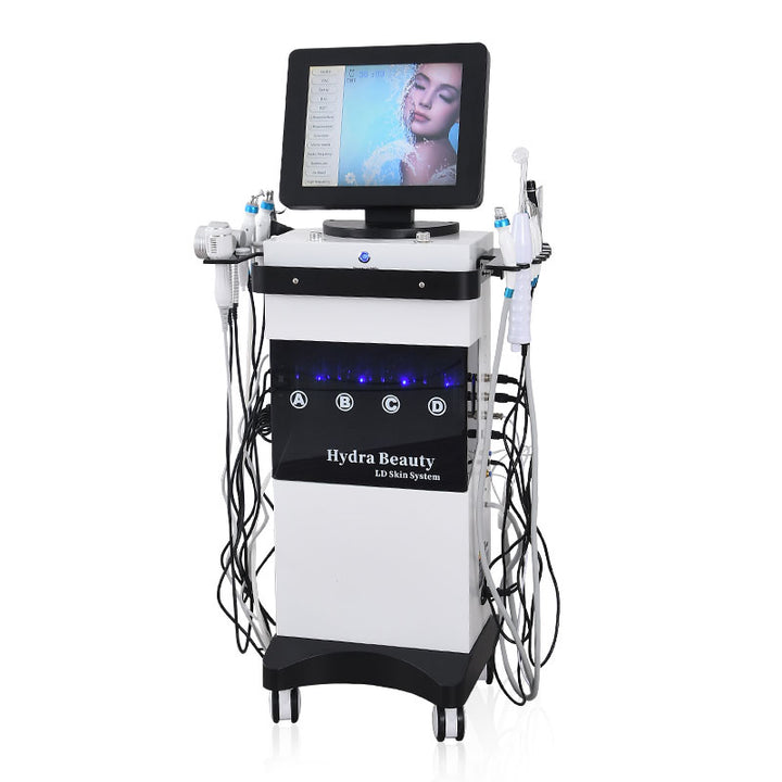 14 In 1 Hydro Dermabrasion Rf Bio-Lifting Spa Facial Machine Hydro Microdermabrasion Face Spa Machine Water Dermabrasion