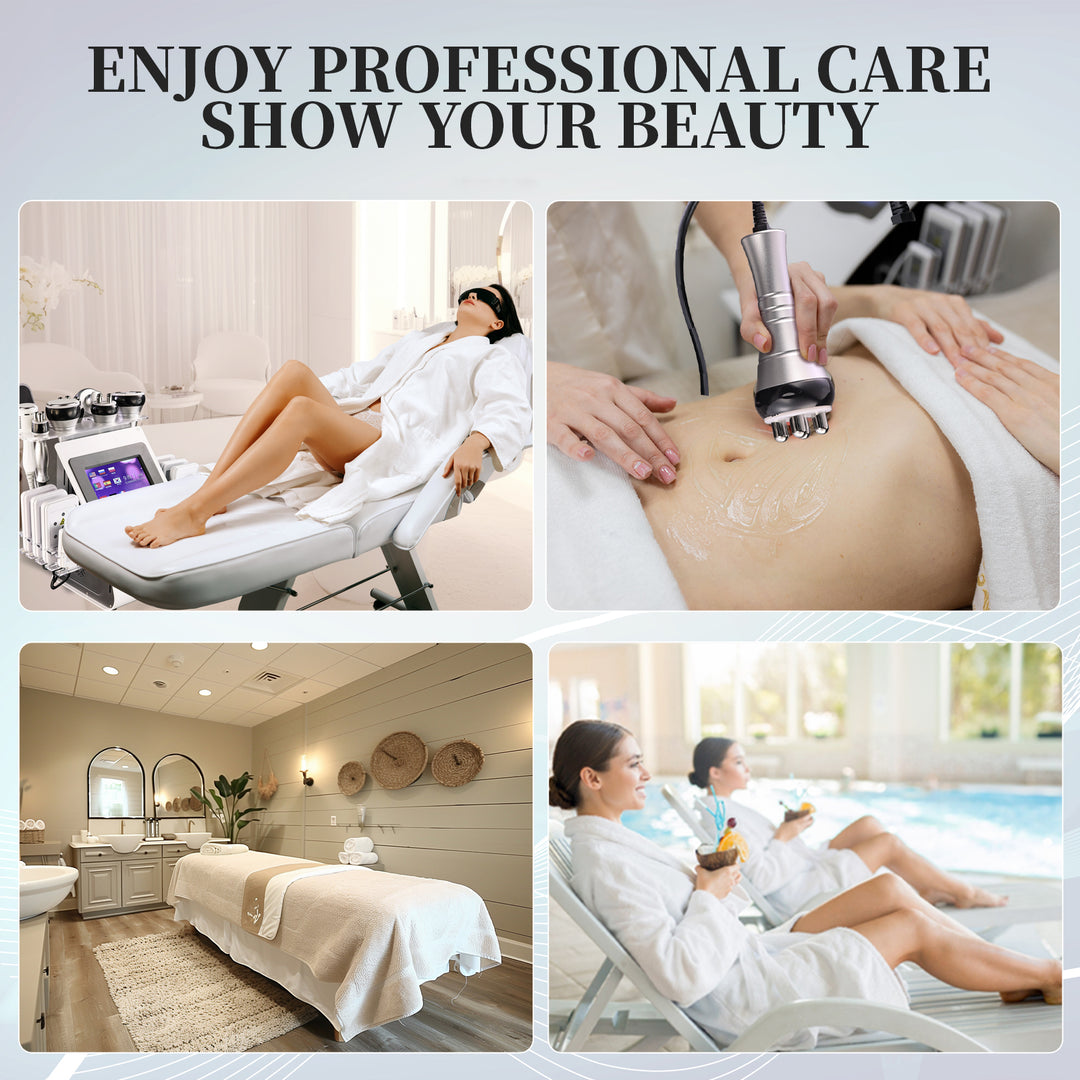 9 IN 1 RF Cavitation Machine with EMS Microcurrent Pad for SPA Salon