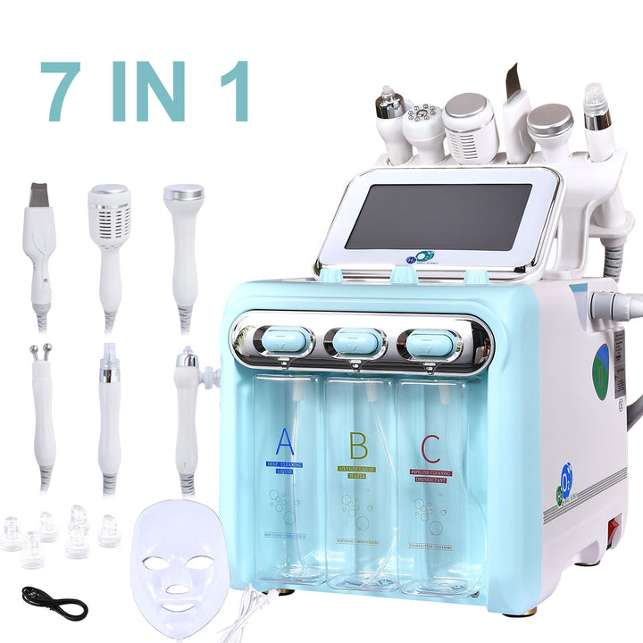 7 in 1 Multifunctional Face Care Device for Skin Moisturizing Home and Salon Use