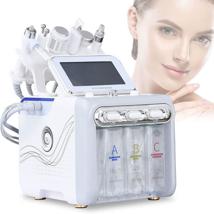 Hydrogen-Oxygen Facial Machine – 7 in 1 Multifunctional Hydra Face Care Device