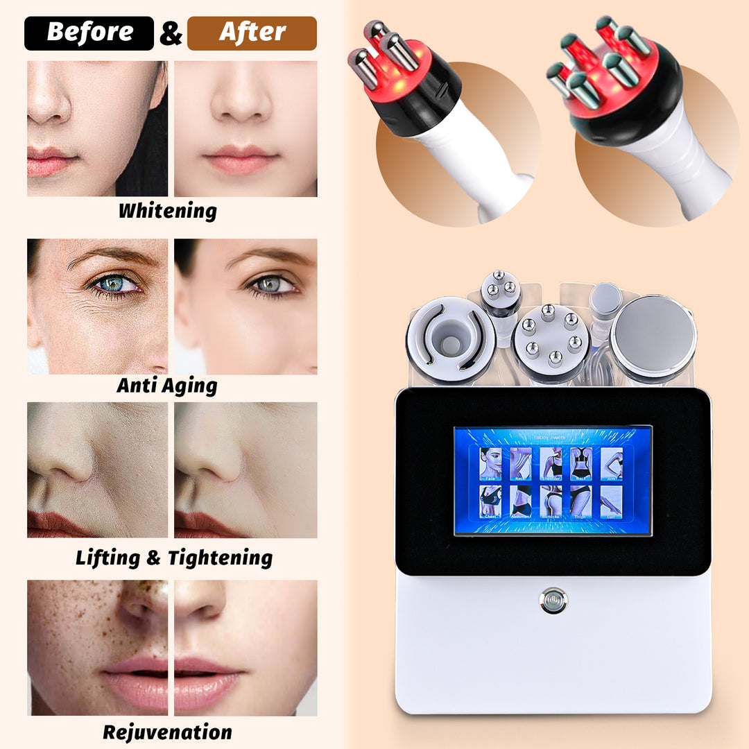 New 5 In 1 Ultrasonic Cavitation Vacuum Body Slimming Machine