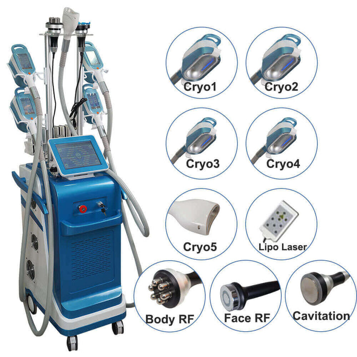 4 Cryo Handles Cryo Slimming Machine