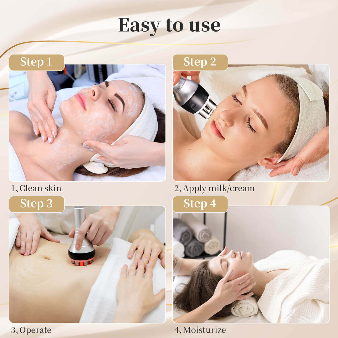 3 In 1 Portable  40K Cavitation System Body Slimming Machine
