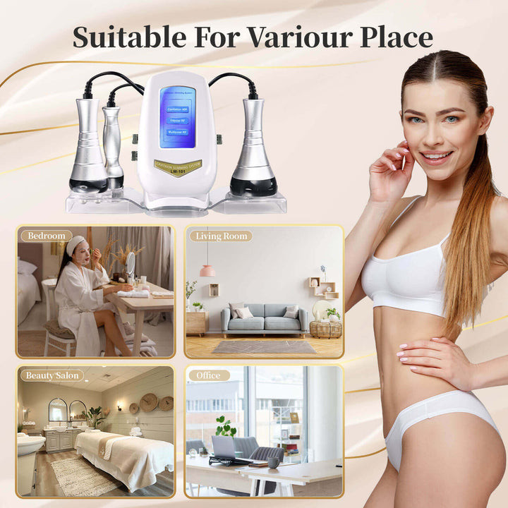 3 In 1 Portable  40K Cavitation System Body Slimming Machine