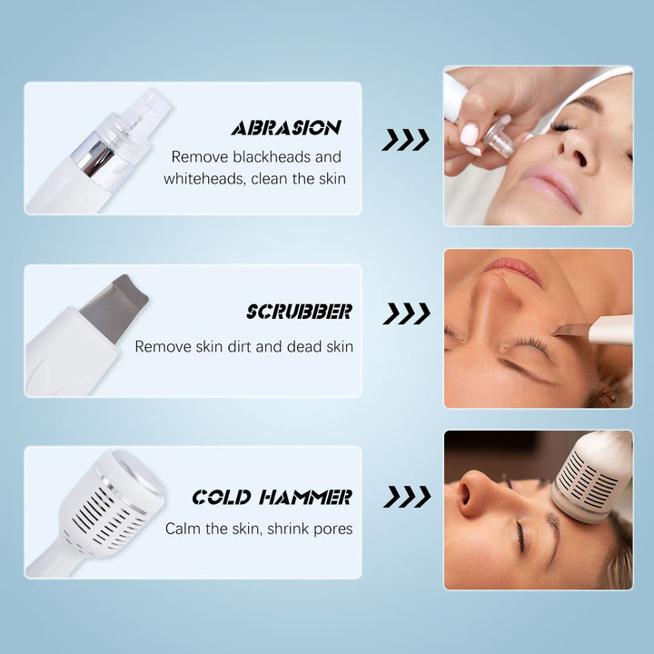 7-in-1 Hydro Aqua Dermabrasion Machine With LED Mask for Beauty Salon and Home
