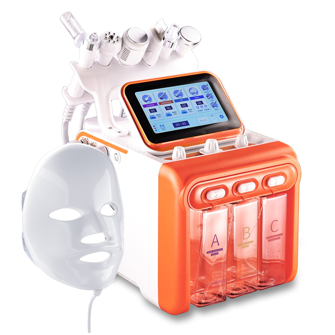 7 In 1 with Mask Hydra Aqua Facial Machines Skin Management Beauty Salon Use