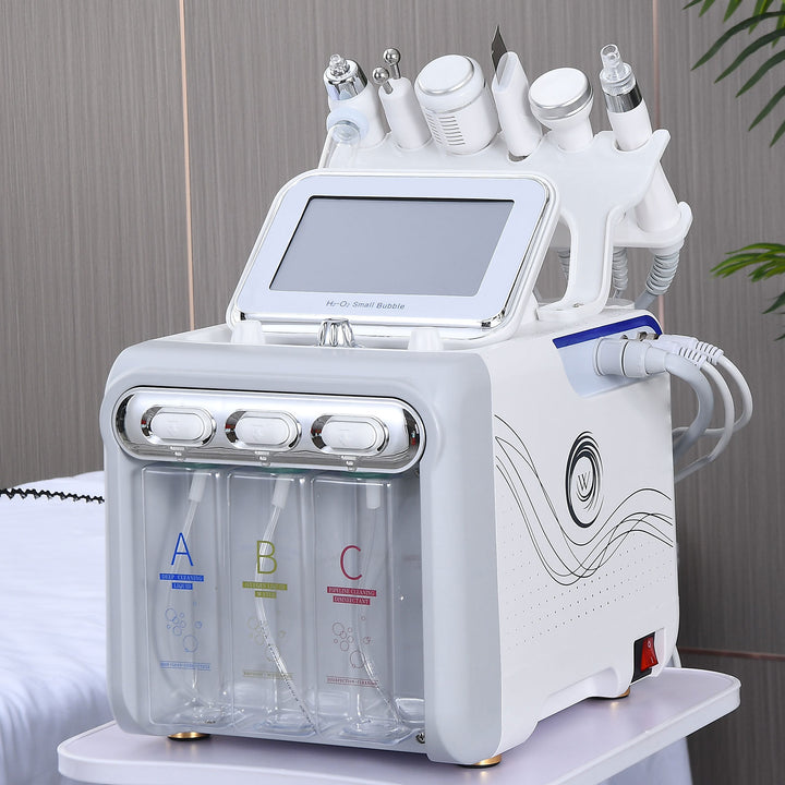 Hydrogen-Oxygen Facial Machine – 7 in 1 Multifunctional Hydra Face Care Device