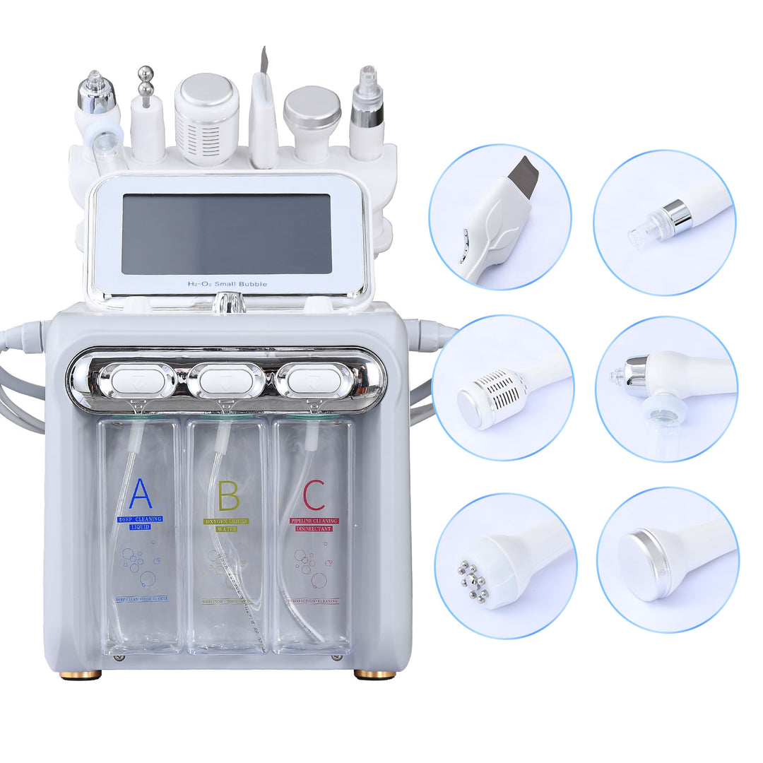 Hydrogen-Oxygen Facial Machine – 7 in 1 Multifunctional Hydra Face Care Device