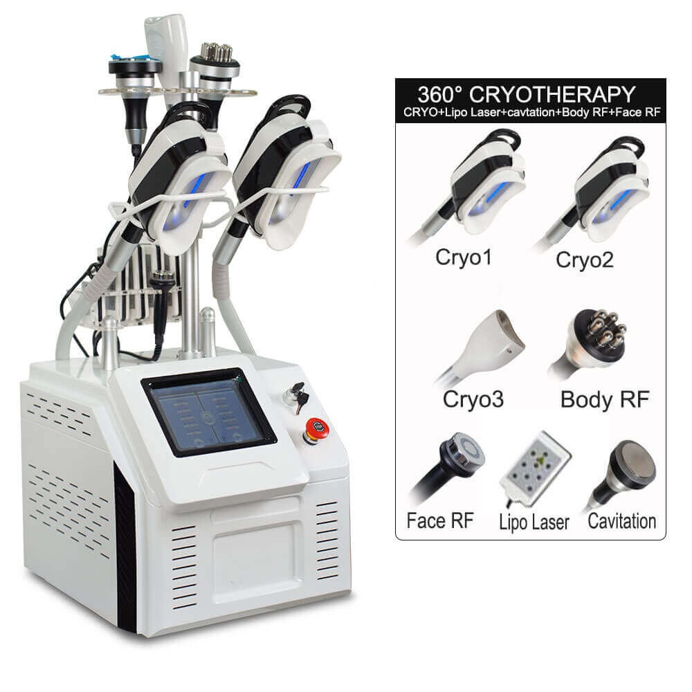 Portable Cool Tech Cellulite Reduction Cryo Fat Freezing 360